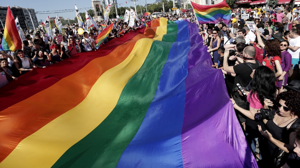 Istanbul gay pride parade 2014