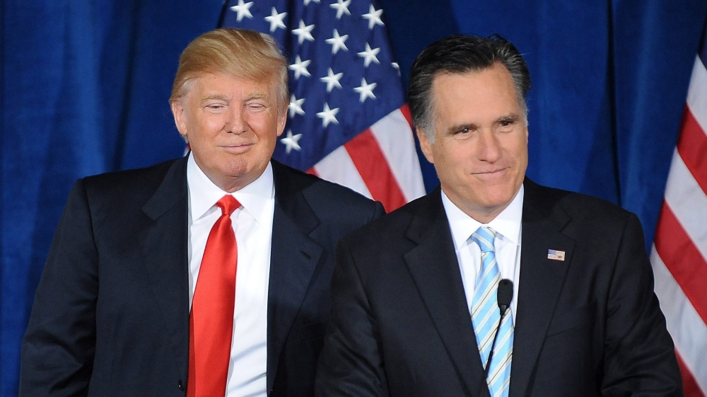 Mitt Romney calls Donald Trump a ''phony and a fraud''