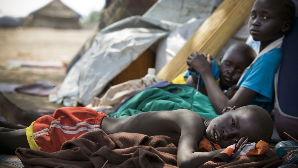 More than 160,000 civilians are currently in UN-guarded camps across the country [Reuters]