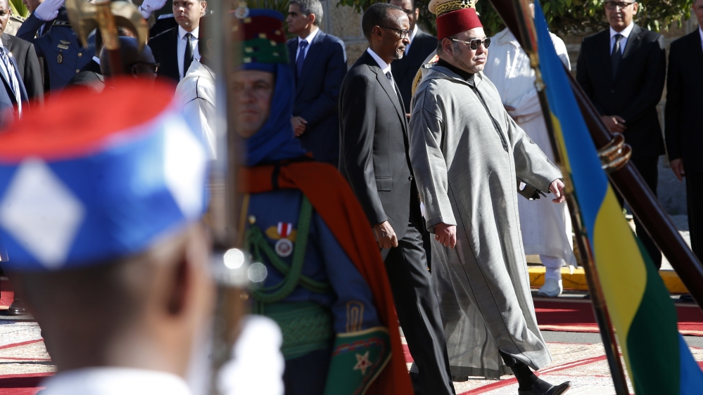 Morocco and Rwanda