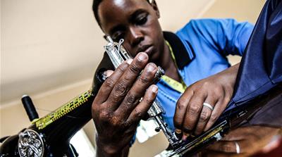 Grace is now taking vocational classes [Marc Ellison/Al Jazeera]