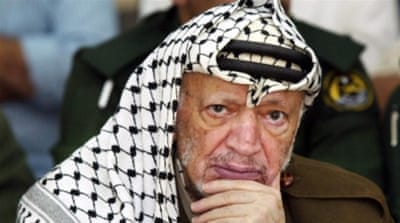 The late Yasser Arafat, president of the Palestinian Authority from 1994 to 2004 [Getty Images]