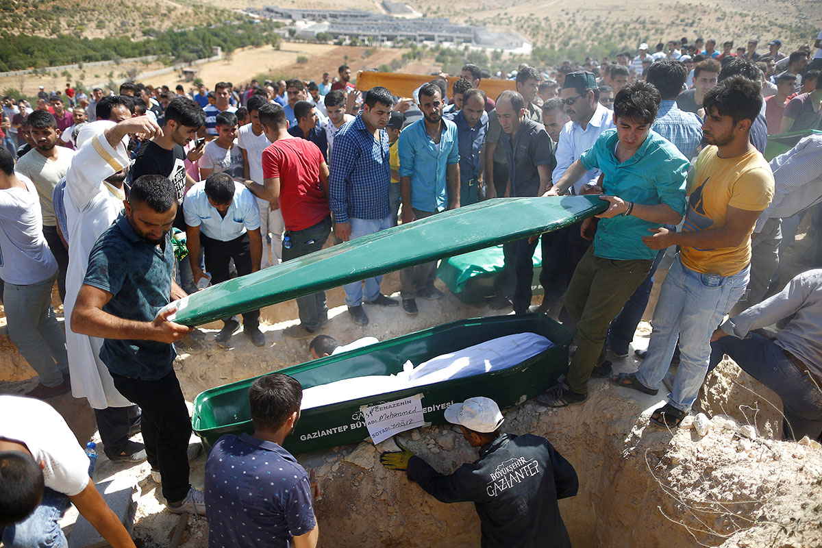 Mourning in Turkey