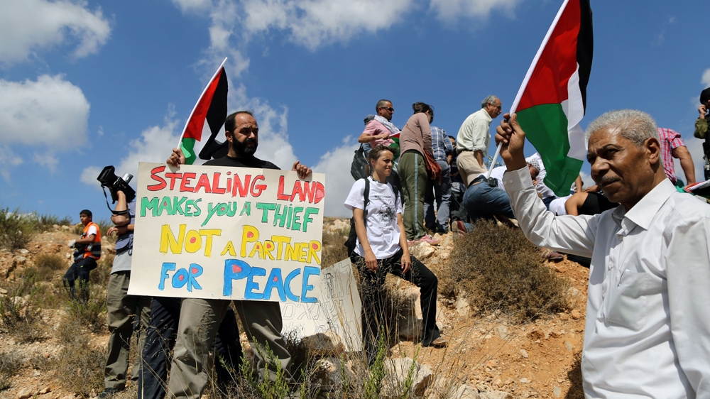 Local residents were wounded in the village of ''Wadi Fukin