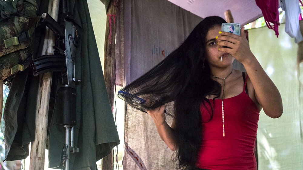 Jayme remembers a friend killed by the military [Tomas Ayuso/Al Jazeera] 