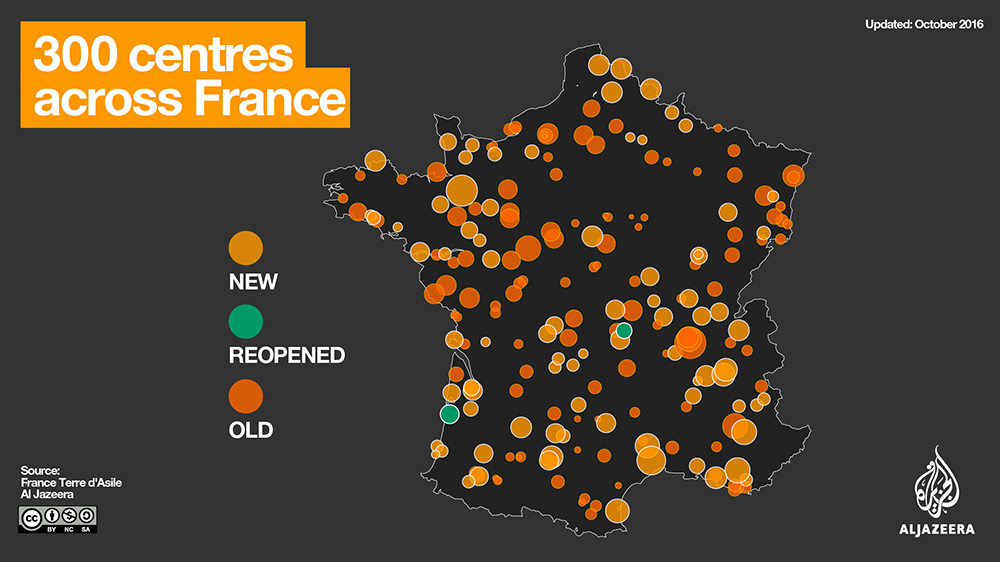 france calais shelters jungle camp