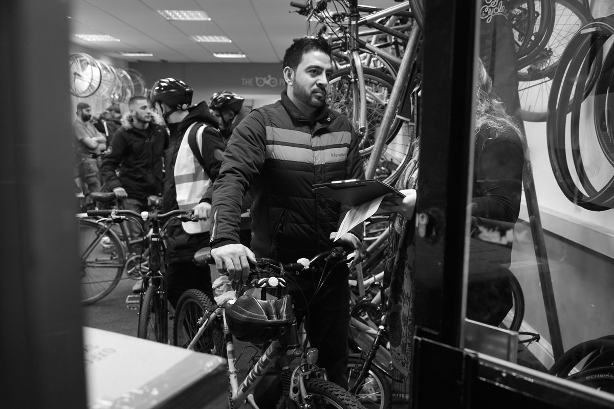 Addressing mobility issues with refugees in London/ Please Do Not Use