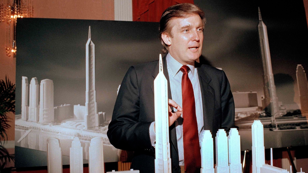 For two decades from 1988, the property mogul drifted between the Democrats and the Republicans [AP]