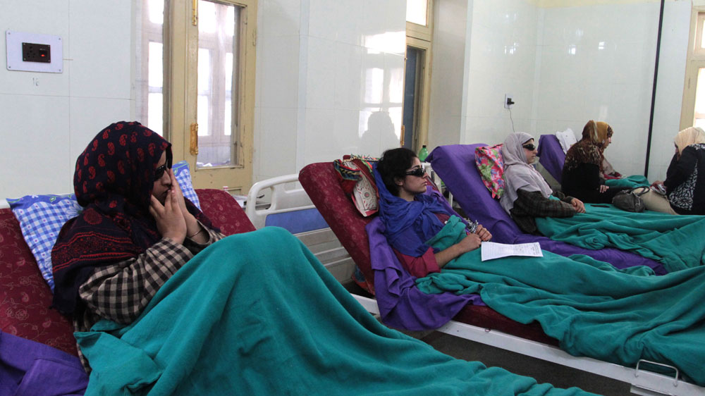 Kashmir pellet hospitals