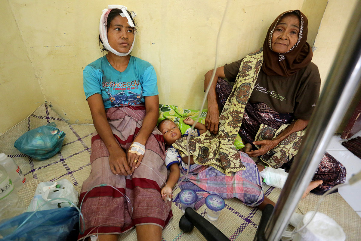 Earthquake in Aceh, Indonesia