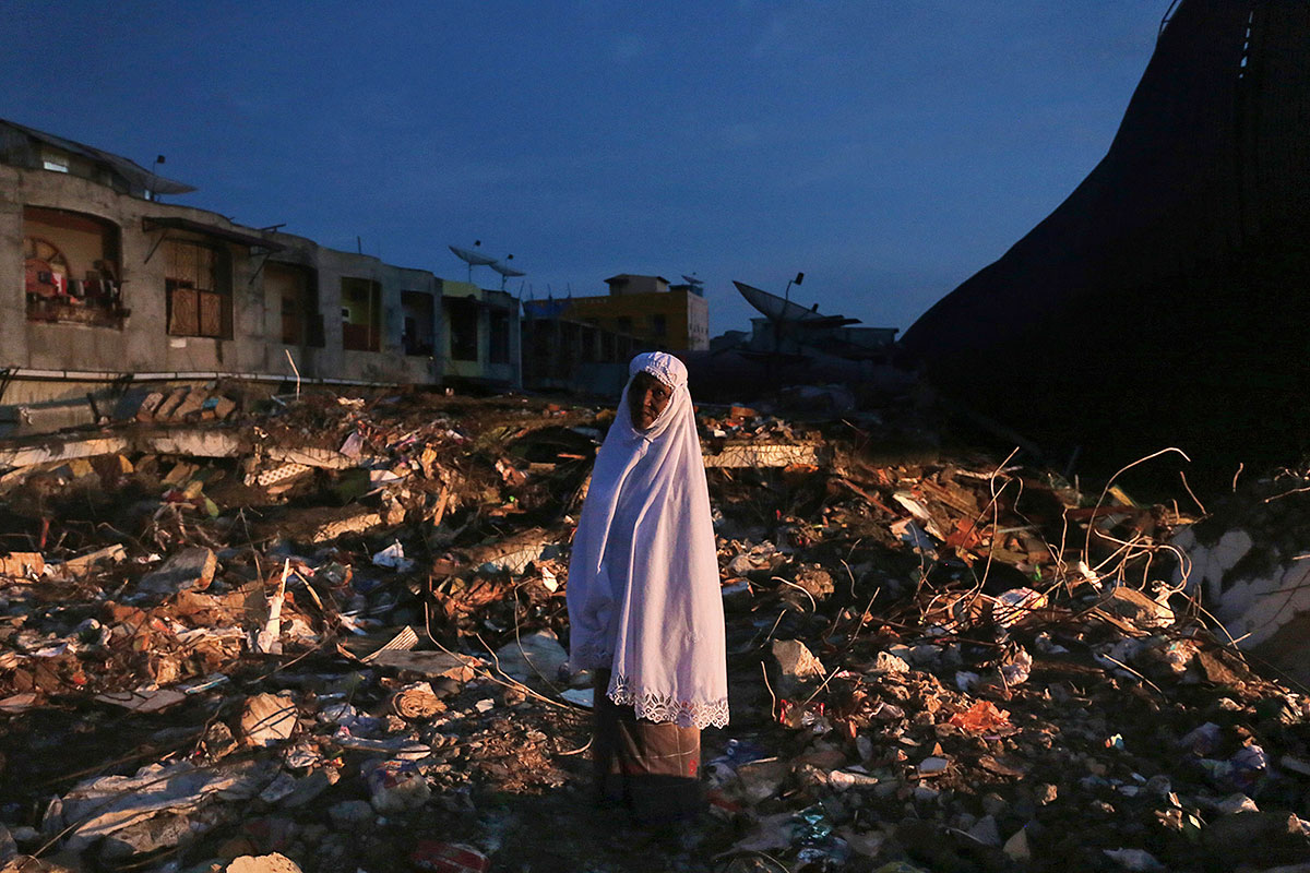 Earthquake in Aceh, Indonesia