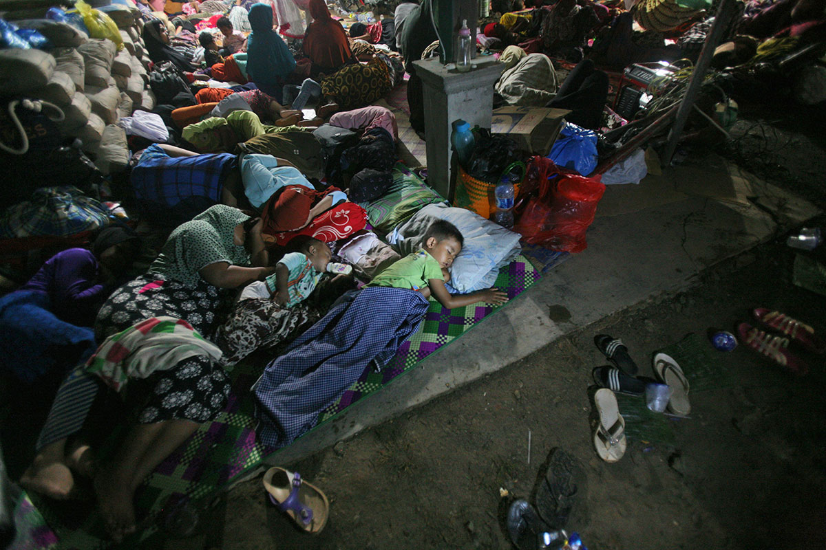 Earthquake in Aceh, Indonesia