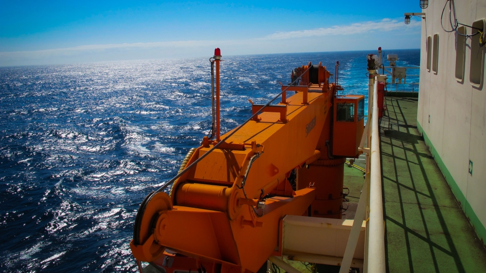 Tarek Bazley is part of an international science research expedition circumnavigating Antarctica