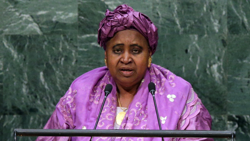 Isatou Njie Saidy, Vice-President of the Republic of Gambia