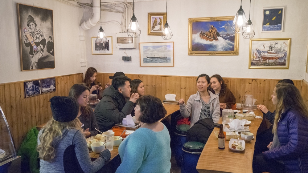 There is a growing demand for whale meat from restaurants catering to tourists [Egill Bjarnason/Al Jazeera]