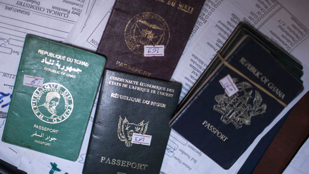 passport travel outside