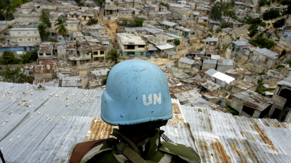 Reuters Haiti Sri Lankan peace keeper