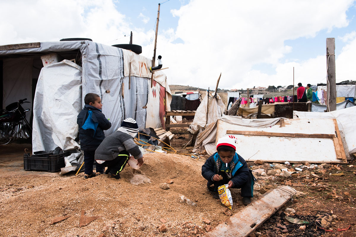 Marj El Khohk refugee camp/ Please Do Not Use