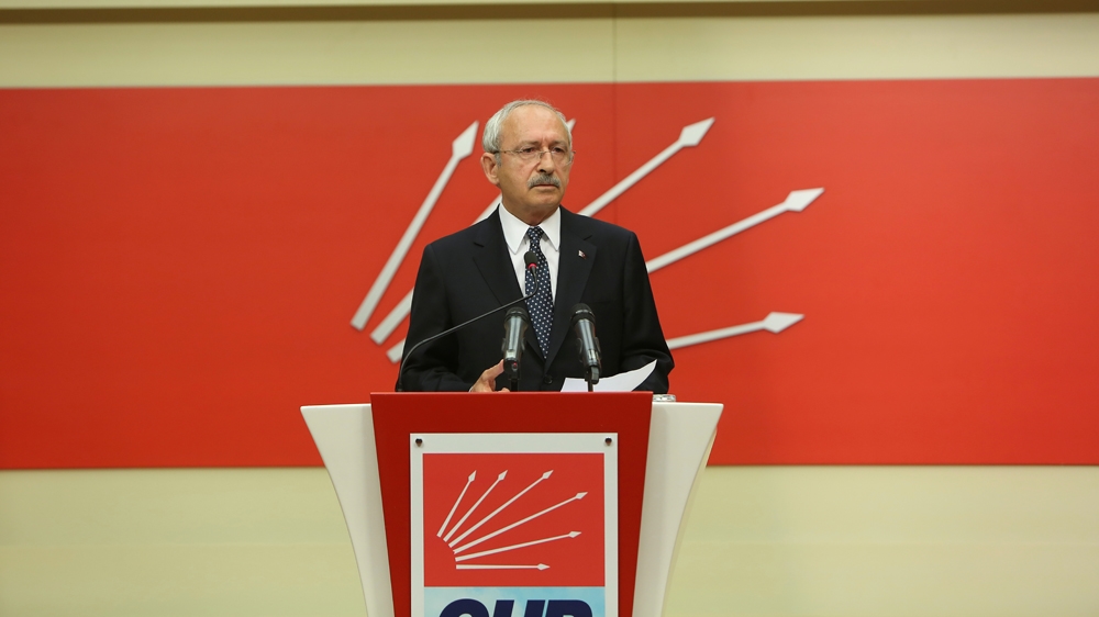 Turkey''s main opposition Republican People''s Party (CHP) leader Kemal Kilicdaroglu