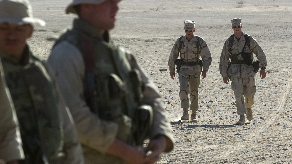James N Mattis on the USS Peleliu before Afghanistan mission