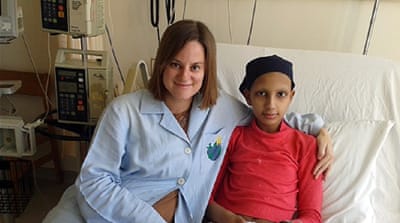 Volunteering with Iraqi, Lebanese, Syrian and Palestinian children at the Children's Cancer Centre at St Jude's in Beirut [Photo courtesy of Emily O'Dell]