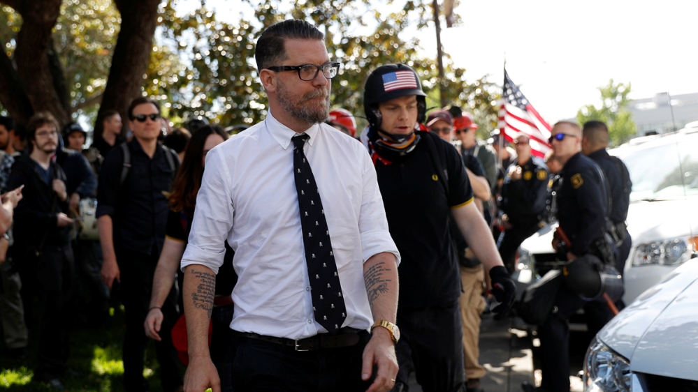 Gavin McInnes, founder of the “Western chauvinist” Proud Boys group, cancelled his Boston speech
