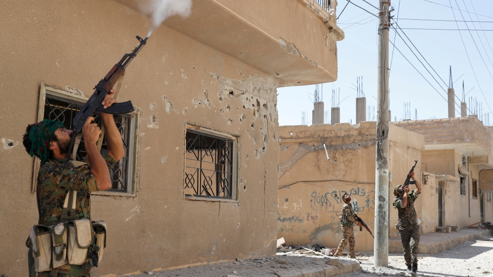 Fighting continues elsewhere in Syria even as a ceasefire has been declared in Deraa [Reuters]
