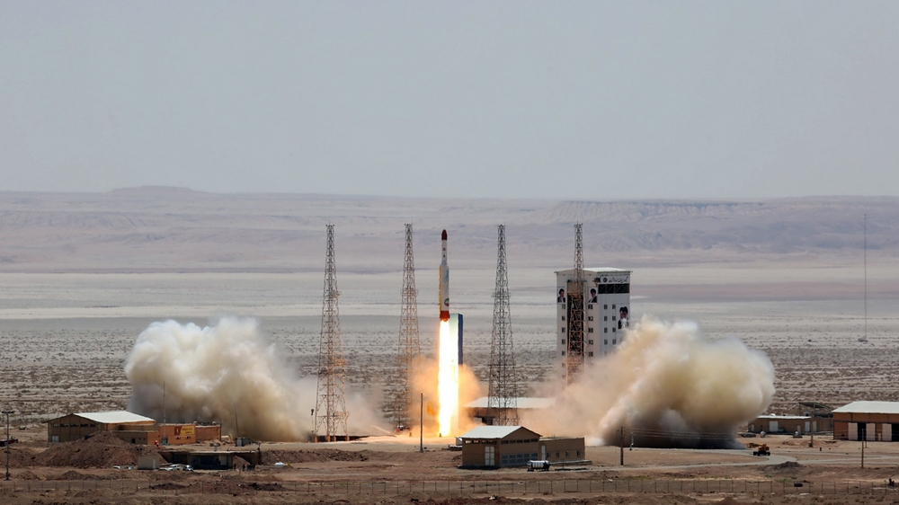 Iran space test