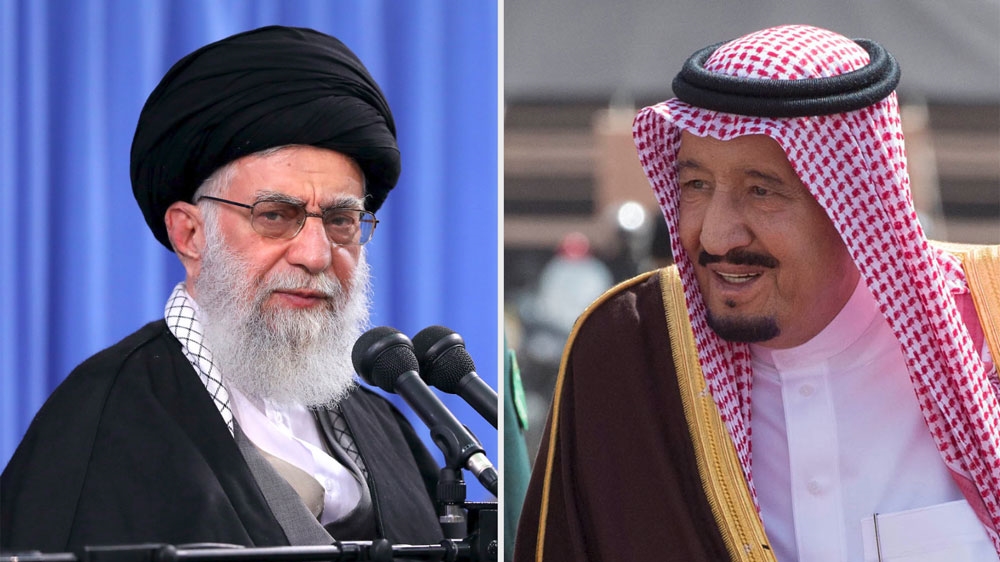 King Salman Ayatollah Khamenei