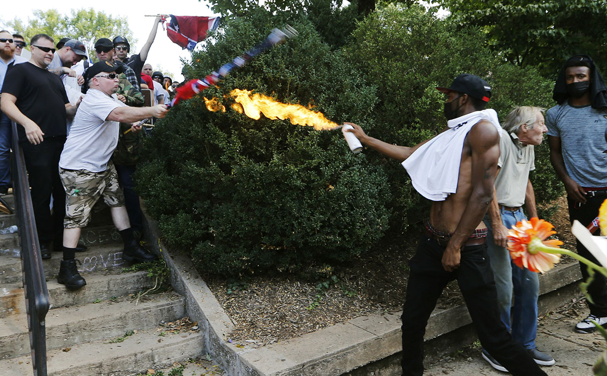 White nationalist rally turns deadly in Charlottesville