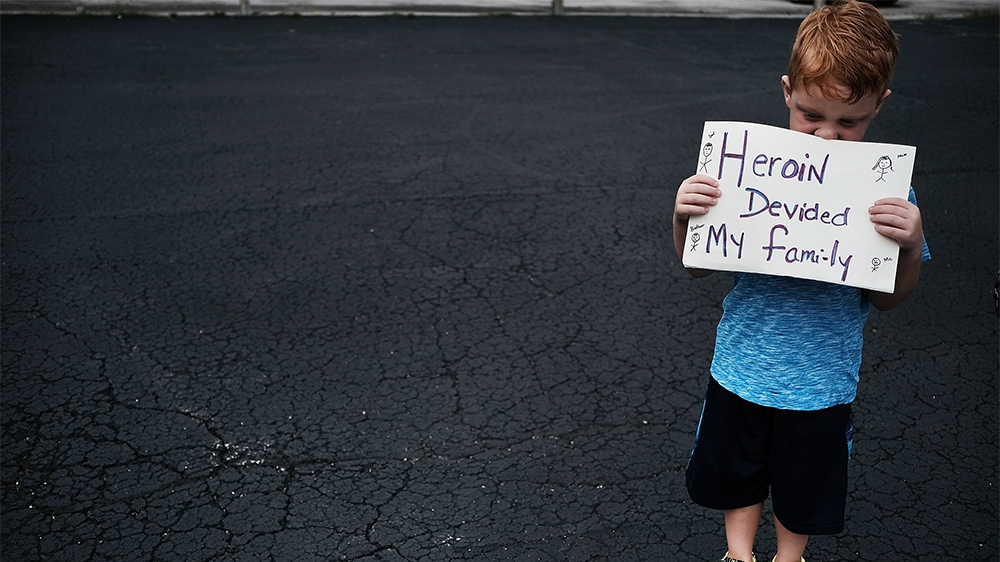 heroin children