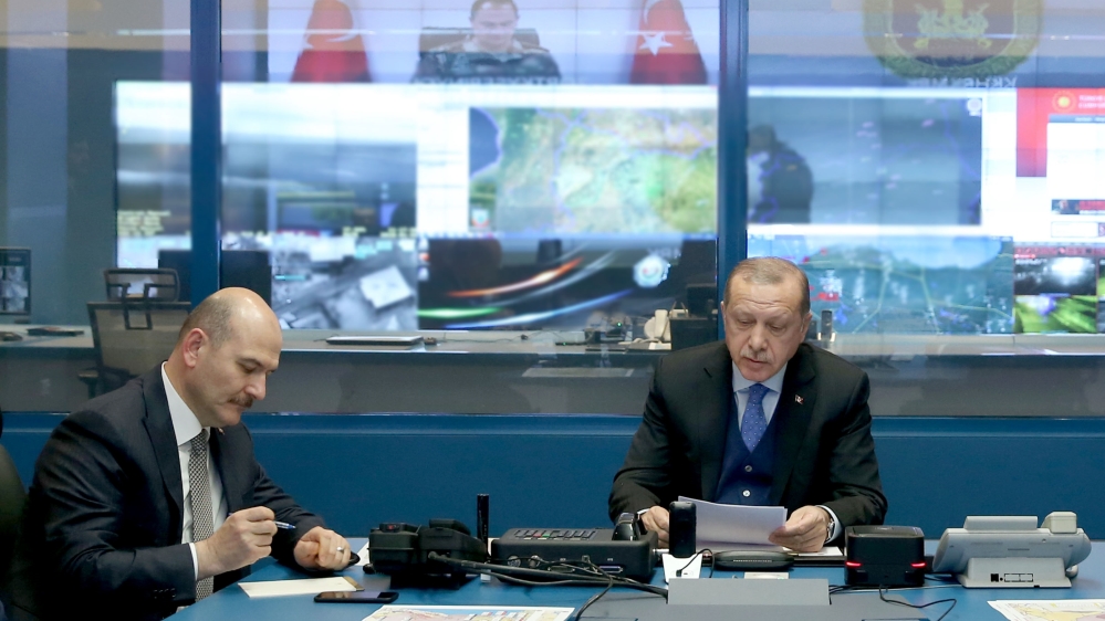 Turkish President Recep Tayyip Erdogan - Afrin