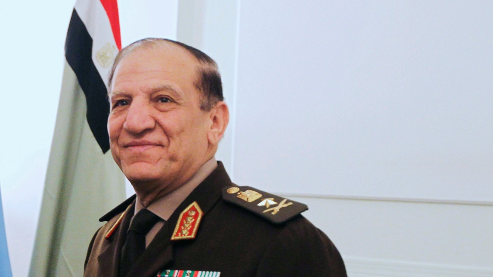 FILE PHOTO - Egypt''s Chief of Staff of the Armed Forces Sami Anan during a meeting in Cairo, Egypt