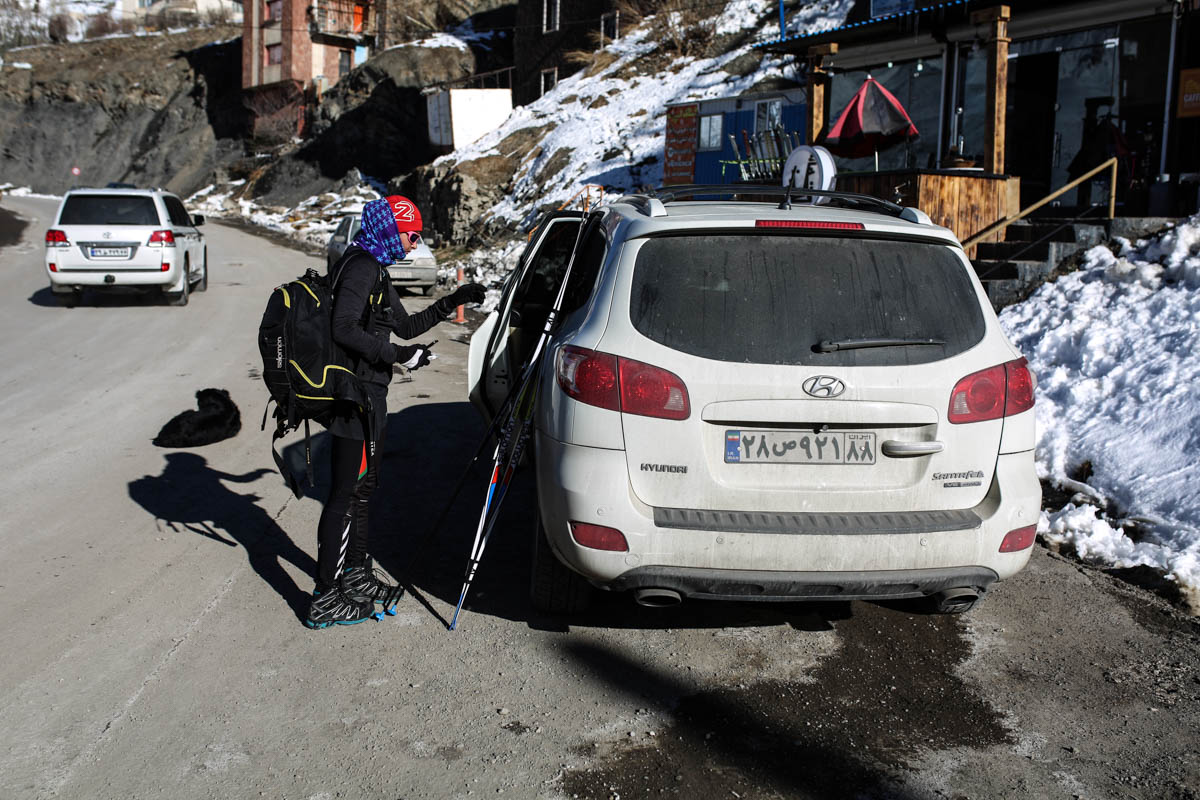 The 26-year-old athlete is the only female member of Iran''s national cross-country skiing team. Another Iranian female athlete is an alpine skier.