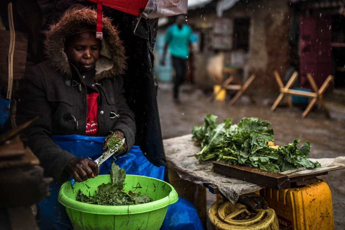 In Kibera, women and children bear the burnt of heavy rains 