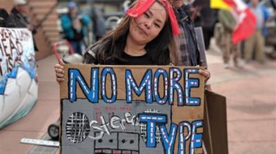 Indigenous demonstrators have rallied against discrimination in “border towns” [Courtesy: Indigenous Action Media]