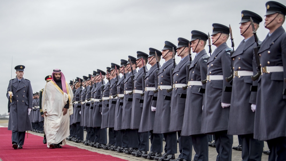 Crown Prince of Saudi Arabia Mohammad Bin Salman in London