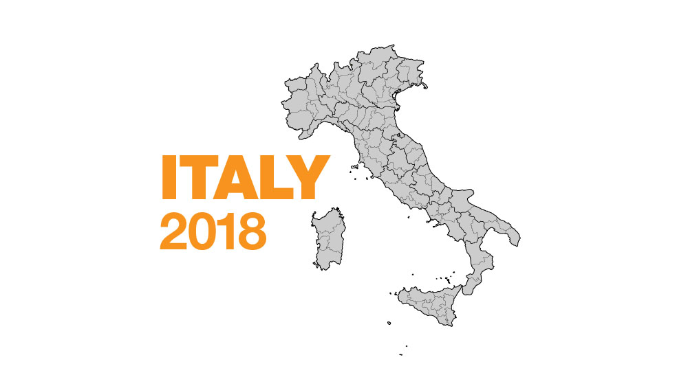 Outside image Italy elections