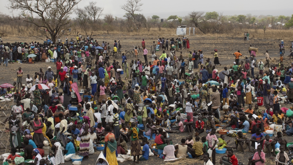 South Sudanese Refugees Cross Into Uganda