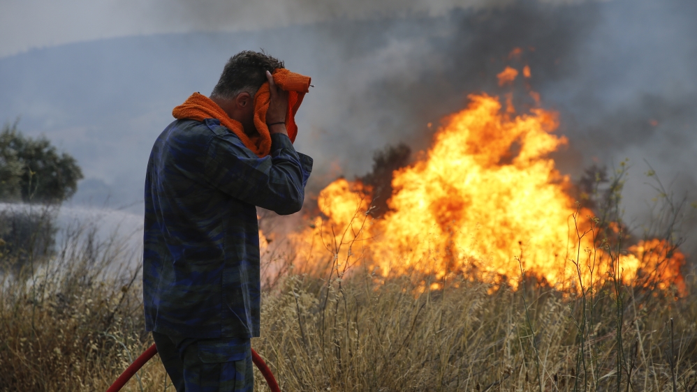 A state of emergency was declared in the Athens metropolitan area [Reuters]