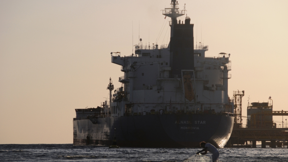 Saudi Arabia oil tanker