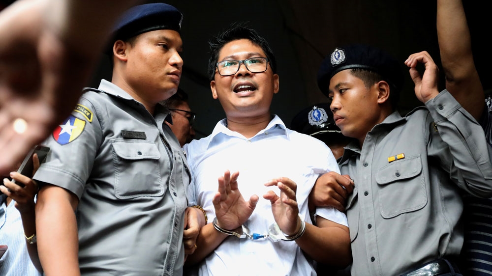 Reuters journalist Wa Lone