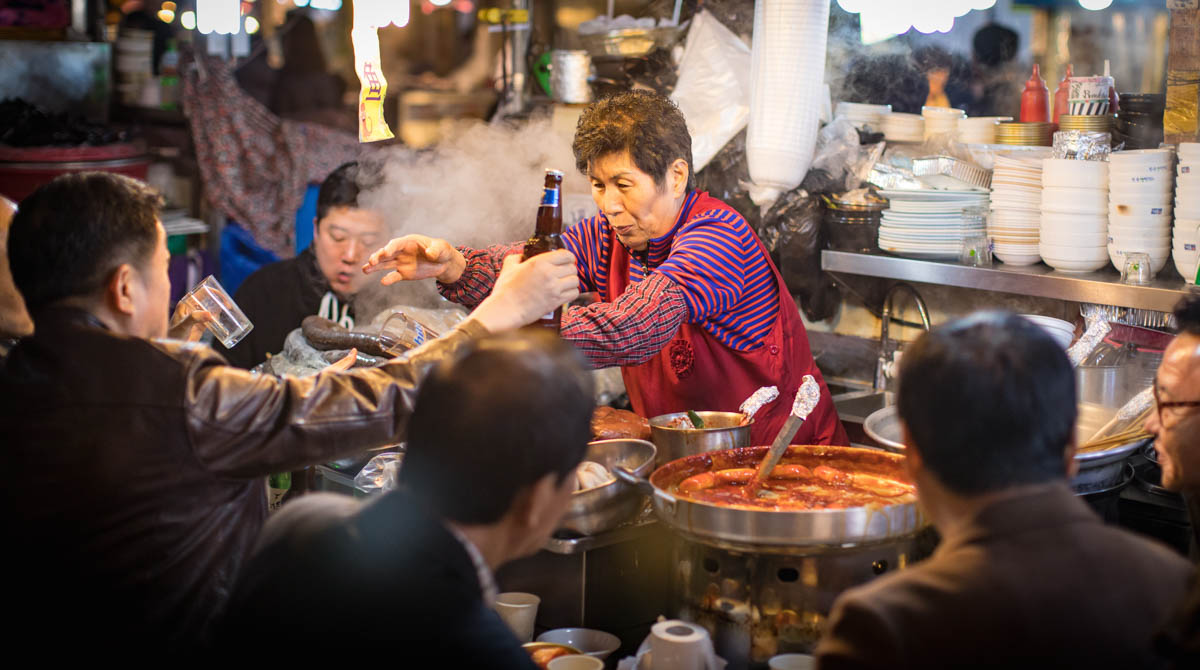 Women of the Gwangjang Markets