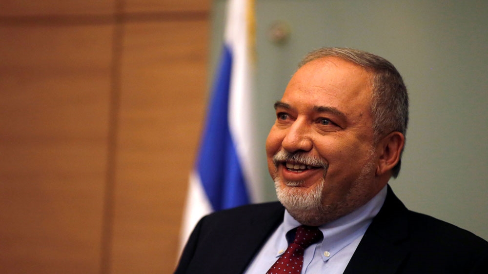 Israel’s Minister of Finance Avigdor Lieberman leads the Yisrael Beitenu party