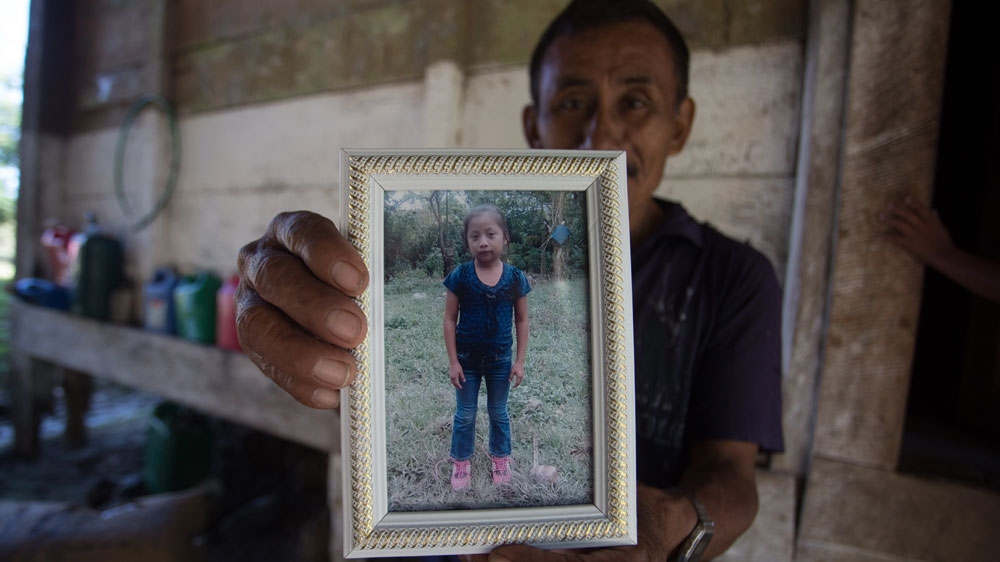 Jakelin's grandfather says he doesn't want any other family to go through what his has been through [Jeff Abbott/Al Jazeera] 