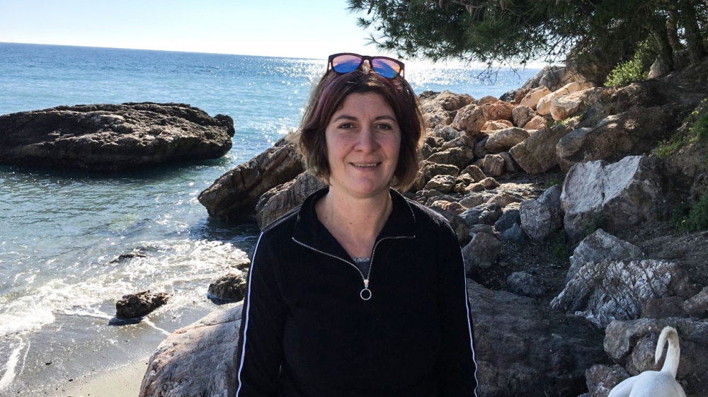 Jo Chipcase worries moving back to England would disrupt her children's education 