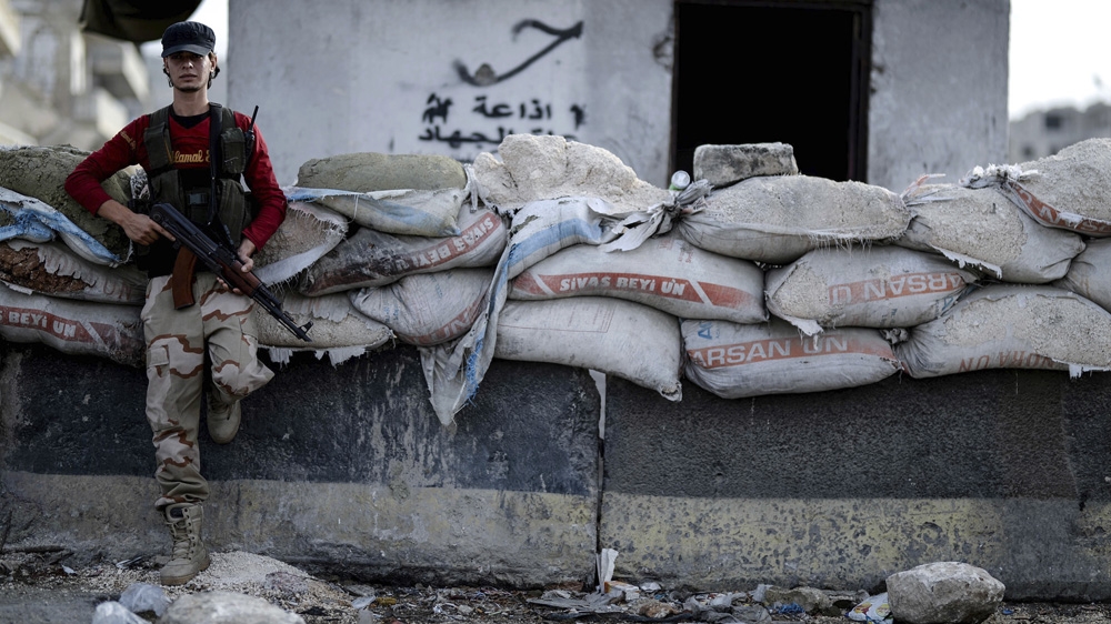 Idlib Syria opposition fighter