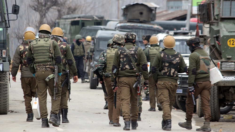 Four Indian soldiers killed in Kashmir gun battle
