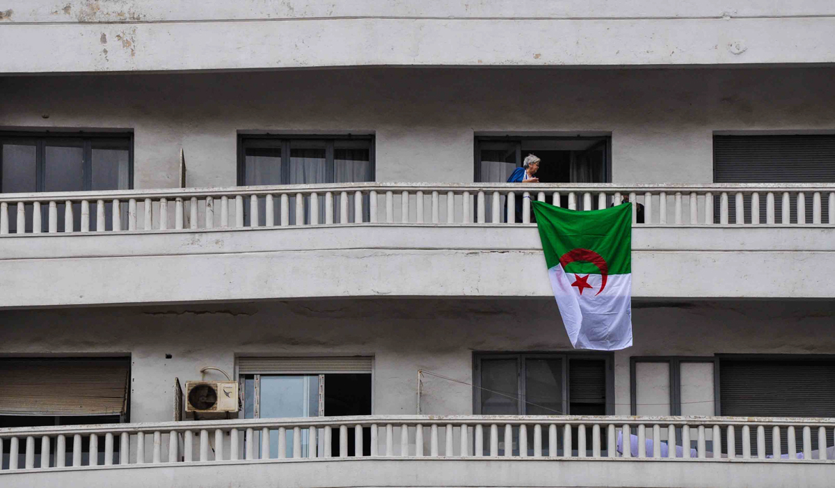 algeria protests [Ahmed Belghit/Al Jazeera]