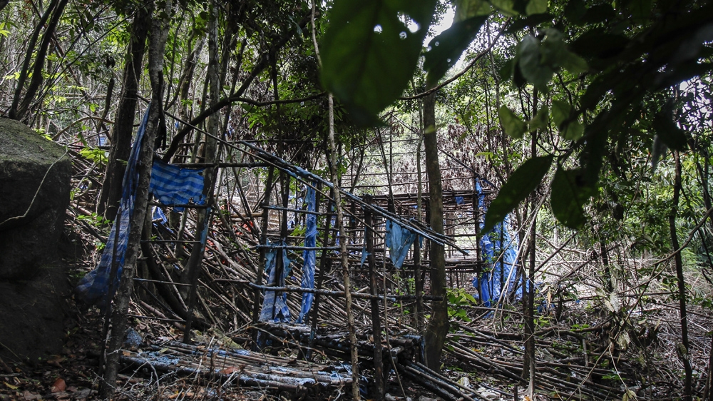 Some captives were kept in cages while at the camp [File: Joshua Paul/AP Photo]